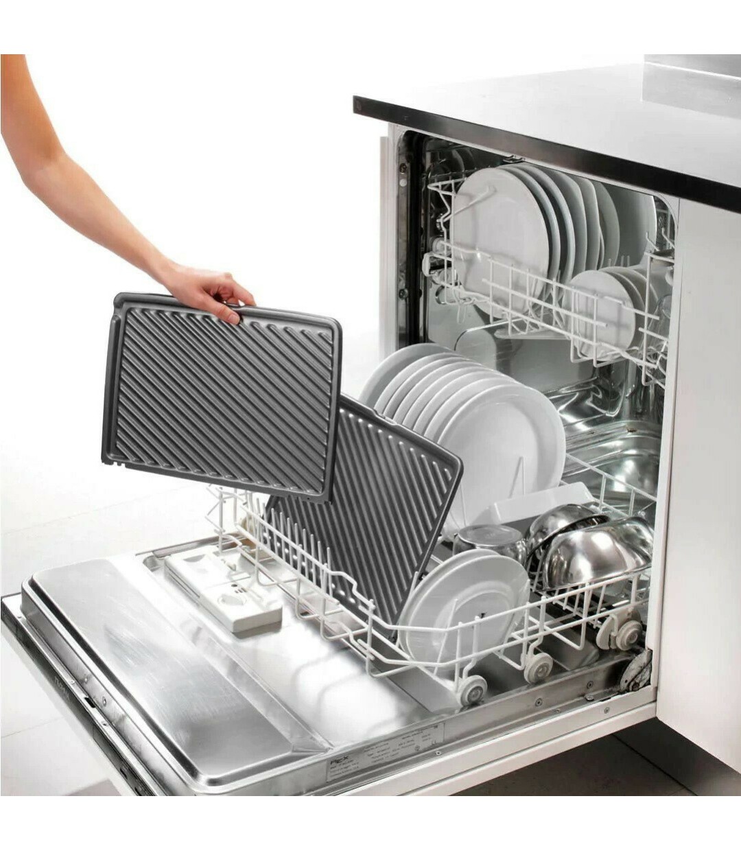 De'Longhi CG196.BK Τοστιέρα Γκριλιέρα με Αποσπώμενες Πλάκες 1600W Μαύρη