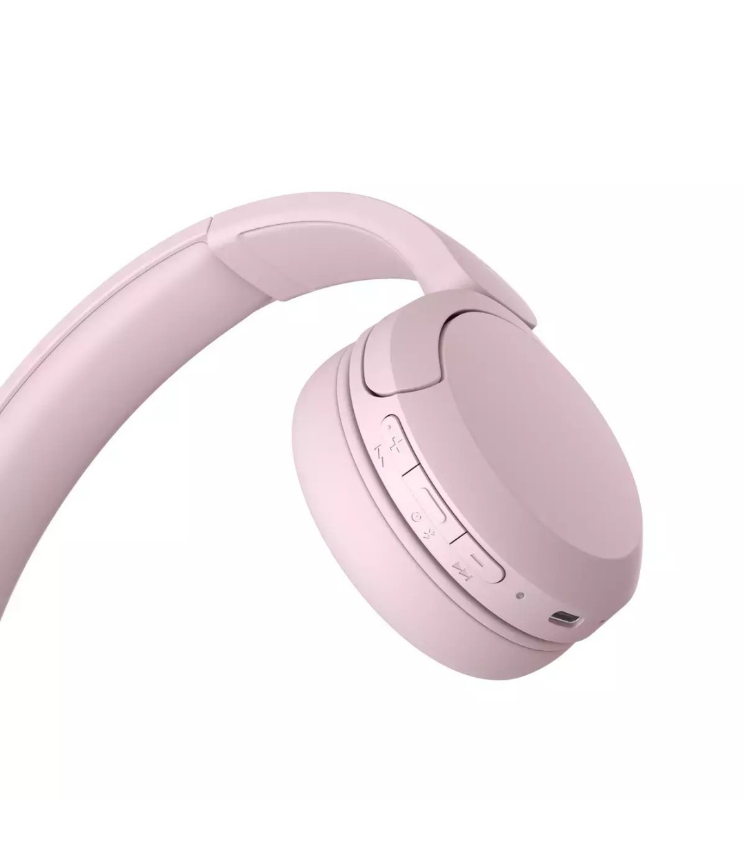 Sony WH-CH520 Ασύρματα / Ενσύρματα On Ear Ακουστικά με 50 ώρες Λειτουργίας και Quick Charge Ροζ