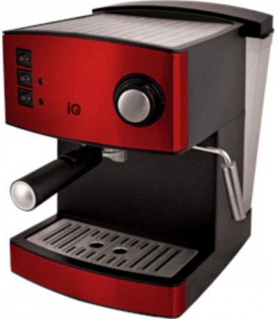 IQ Μηχανή Espresso 850W Πίεσης 15bar Κόκκινη CM-170