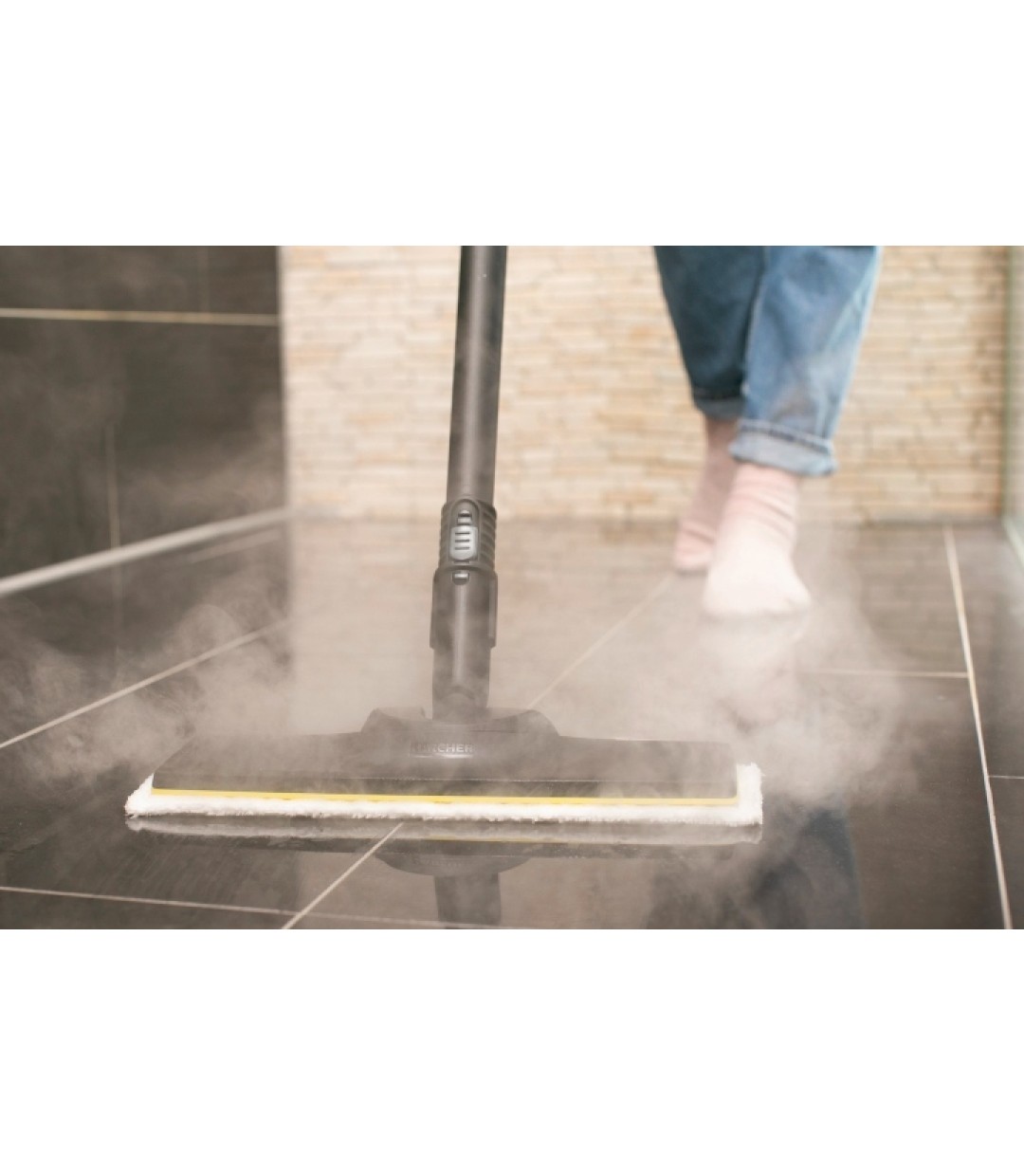 Karcher SC 2 EasyFix Ατμοκαθαριστής Πίεσης 3.2bar με Ρόδες και Κοντάρι