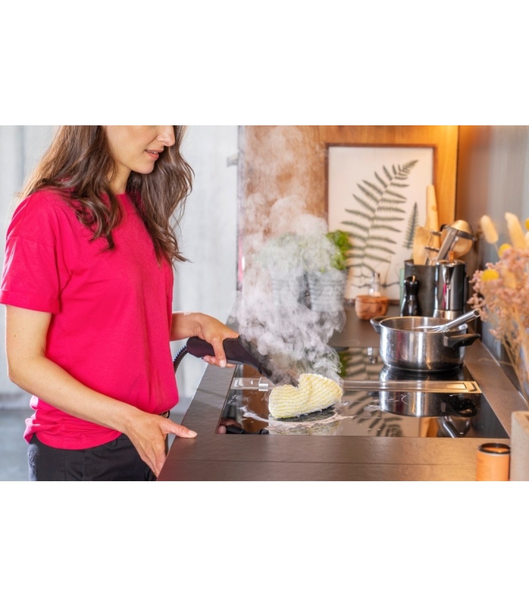 Karcher SC 2 EasyFix Ατμοκαθαριστής Πίεσης 3.2bar με Ρόδες και Κοντάρι