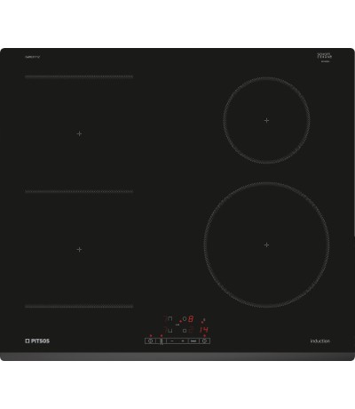 Pitsos CWP 631 T12  Επαγωγική Εστία Αυτόνομη με Λειτουργία Κλειδώματος 59.2x52.2εκ.