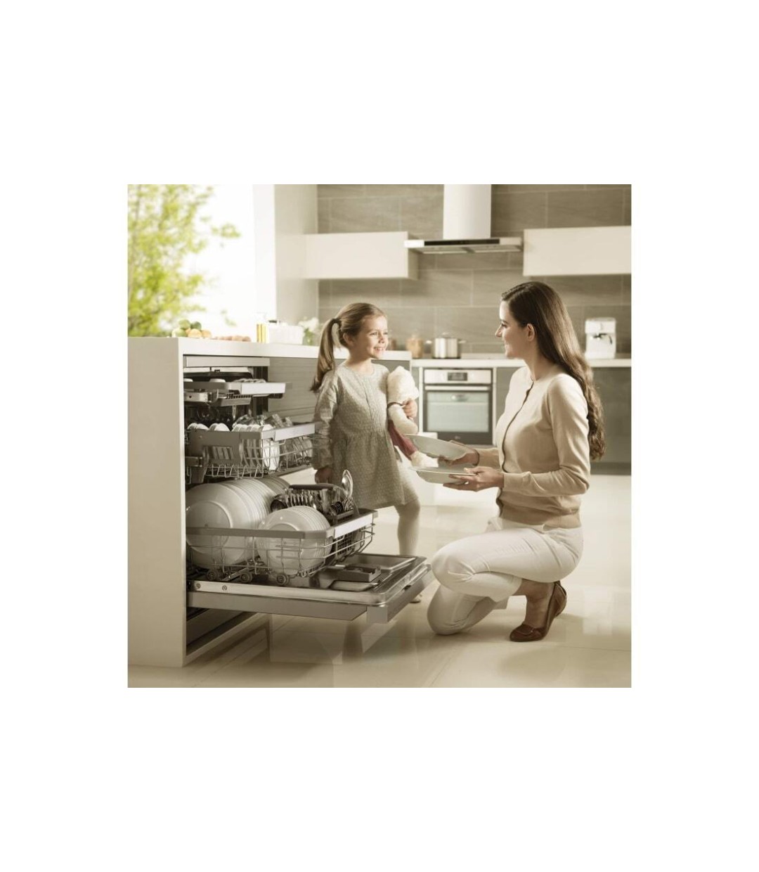 LG DF 365 FPS APZQEMS Ελεύθερο Πλυντήριο Πιάτων με Wi-Fi για 14 Σερβίτσια QuadWash Π60xY85εκ. Inox