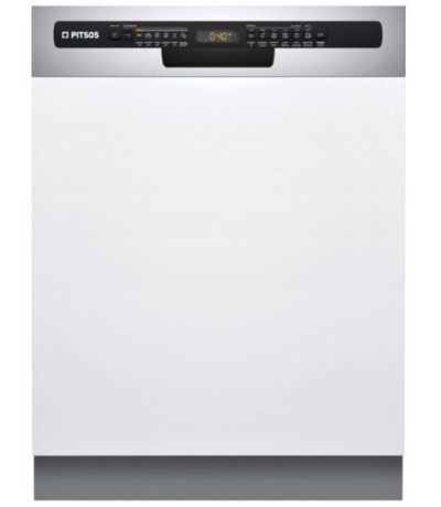 Pitsos DIF 60 I 01 Εντοιχιζόμενο Πλυντήριο Πιάτων με Wi-Fi για 12 Σερβίτσια Π59.8xY81.5εκ. Inox