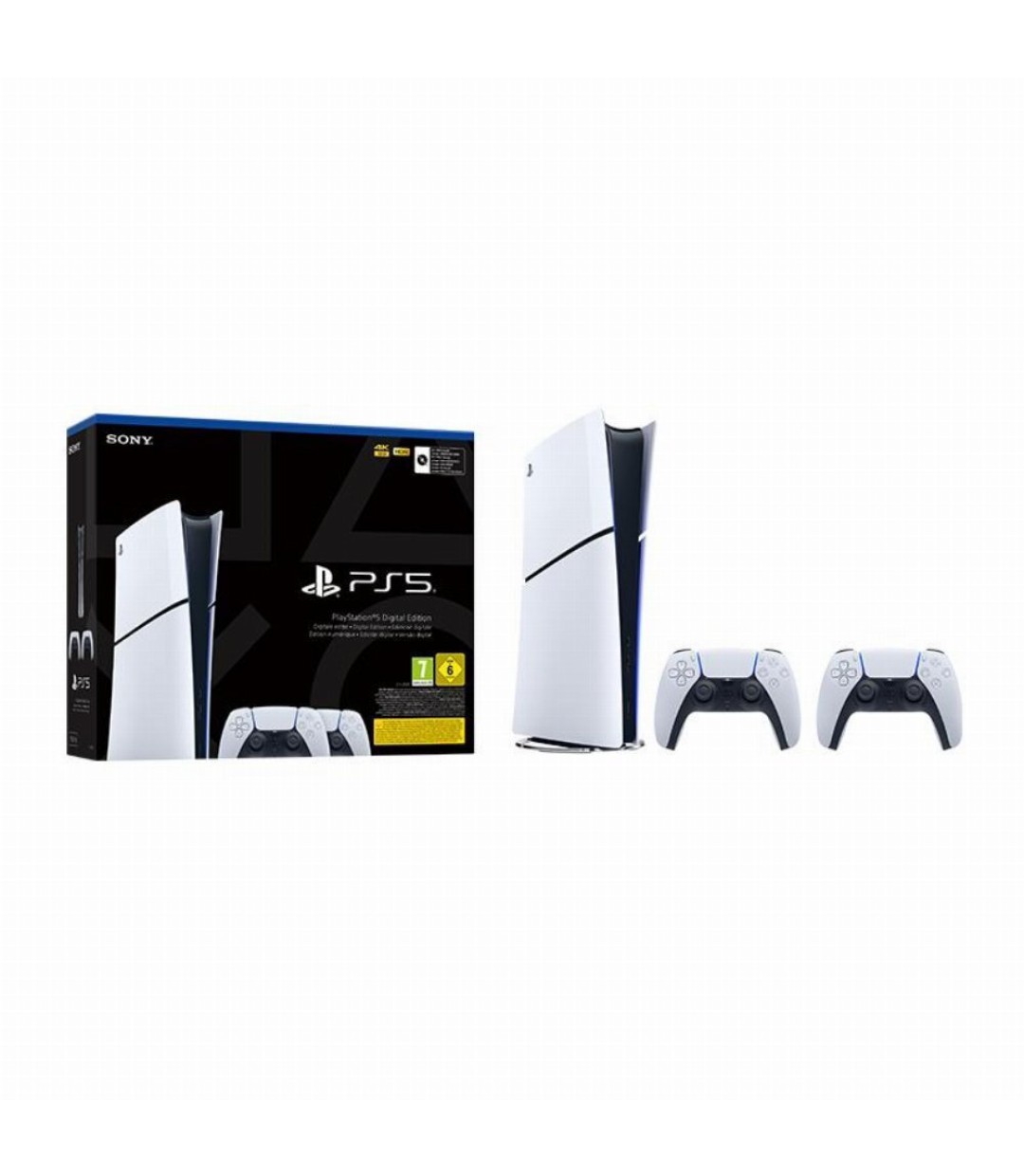 Sony PlayStation 5 Slim Digital 825GB με 2o DualSense 