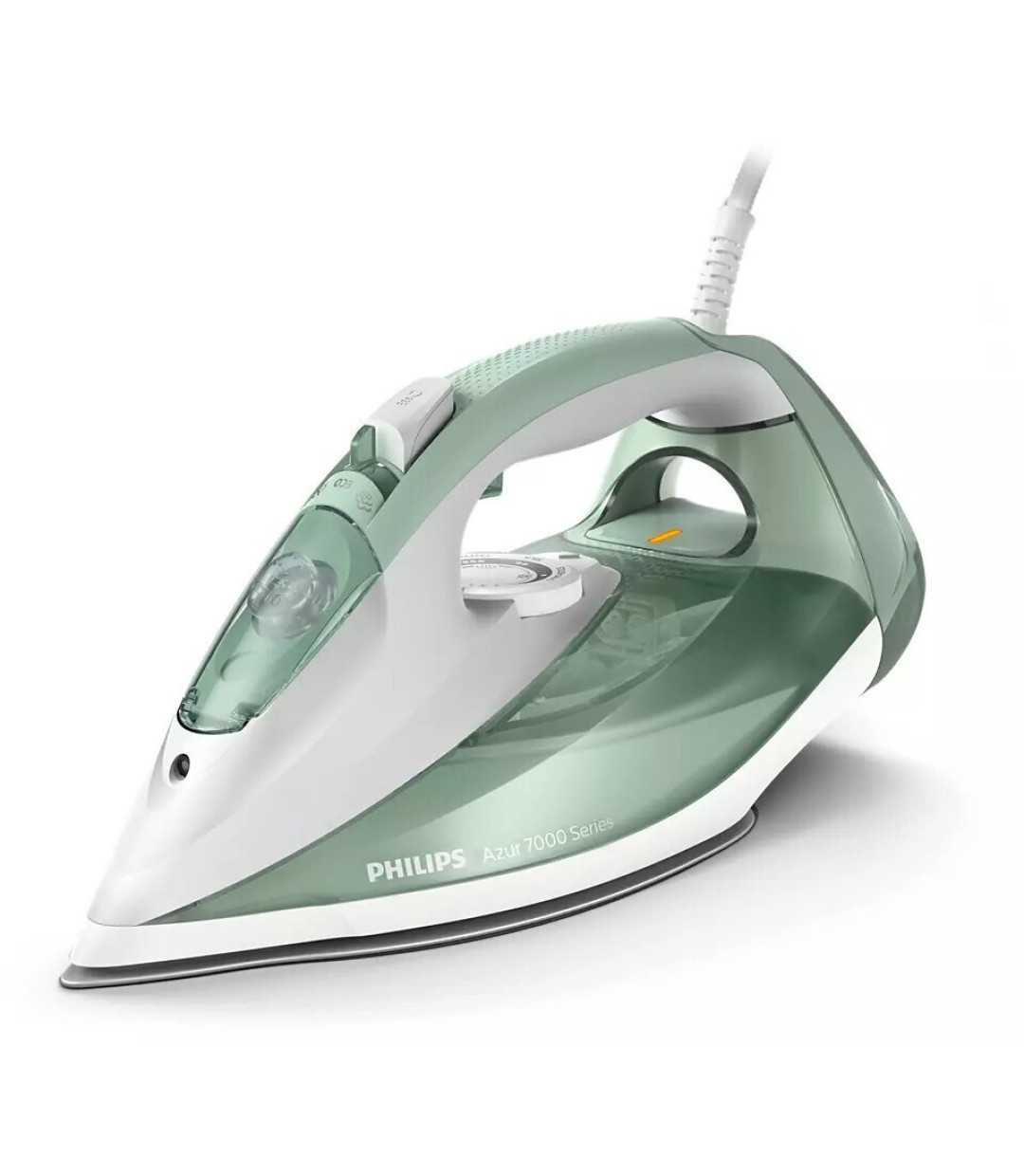 Philips Azur Σίδερο Ατμού 2600W με Αντικολλητική Πλάκα και Συνεχόμενη Παροχή Ατμού 45gr/min Green Κωδικός: DST7012/70 