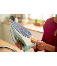 Philips Azur Σίδερο Ατμού 2600W με Αντικολλητική Πλάκα και Συνεχόμενη Παροχή Ατμού 45gr/min Green Κωδικός: DST7012/70 