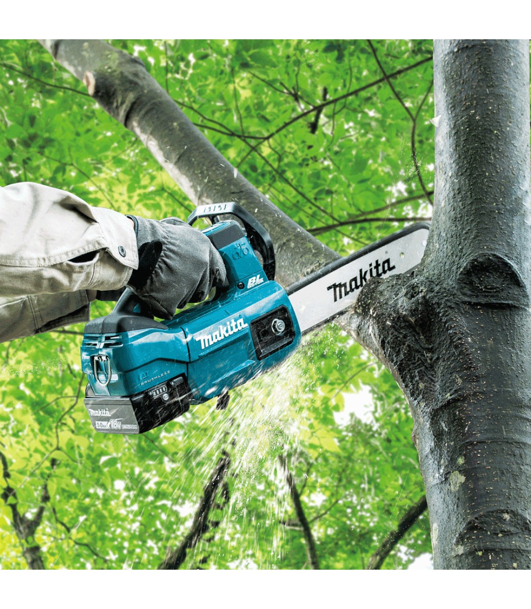 Makita Κλαδευτικό Αλυσοπρίονο Μπαταρίας Solo Brushless DUC 254 18V 2.8kg με Λάμα 25cm