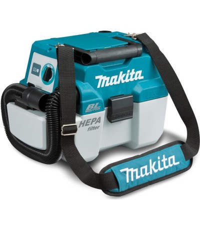 Makita Επαναφορτιζόμενο Σκουπάκι Χειρός 18V Χωρίς Φορτιστή και Μπαταρία Τιρκουάζ DVC750 LZX1