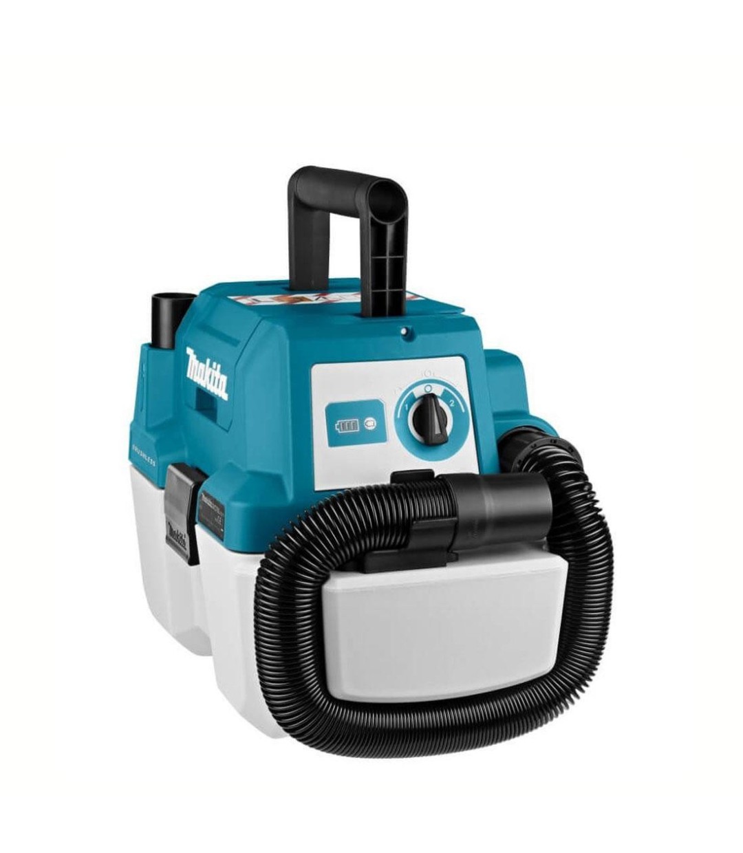 Makita Επαναφορτιζόμενο Σκουπάκι Χειρός 18V Χωρίς Φορτιστή και Μπαταρία Τιρκουάζ DVC750 LZX1