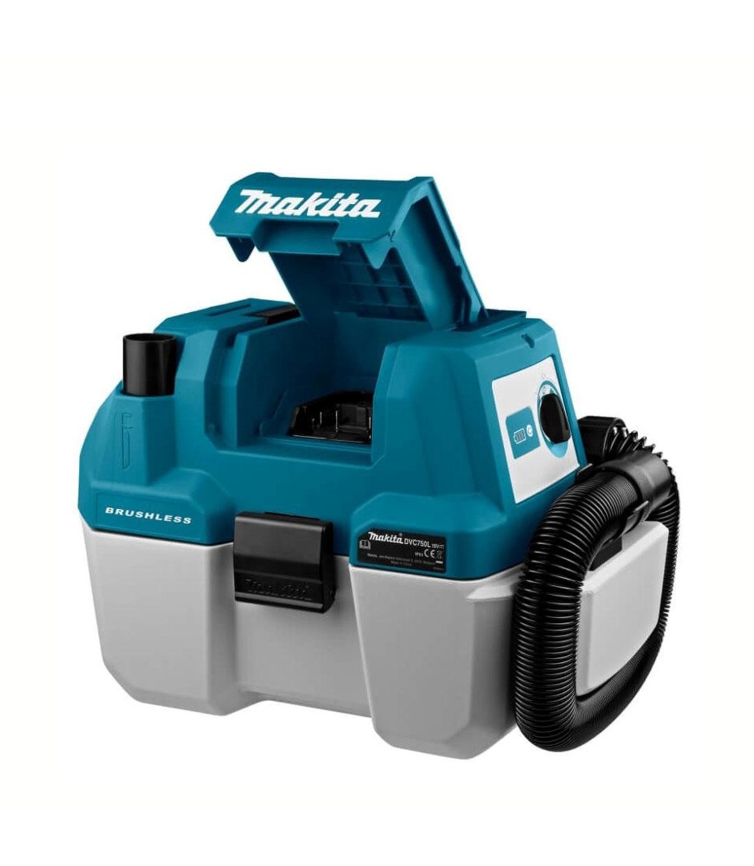 Makita Επαναφορτιζόμενο Σκουπάκι Χειρός 18V Χωρίς Φορτιστή και Μπαταρία Τιρκουάζ DVC750 LZX1