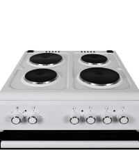 Muhler ELC-600 Ε Κουζίνα 64lt με Εμαγιέ Εστίες Π60εκ. Λευκή