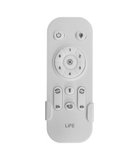 Life Etesian Ανεμιστήρας Οροφής 56.5cm με Φως και Τηλεχειριστήριο Καφέ 221-0448