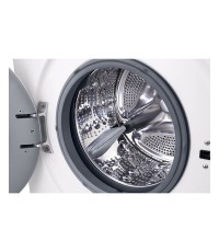 LG Πλυντήριο Ρούχων 8kg με Τεχνολογία Ατμού 1400 Στροφών 6 Motion F4X1008NWK