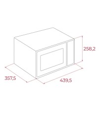 Teka Mw FS20 Wh Φούρνος Μικροκυμάτων 20lt Λευκός