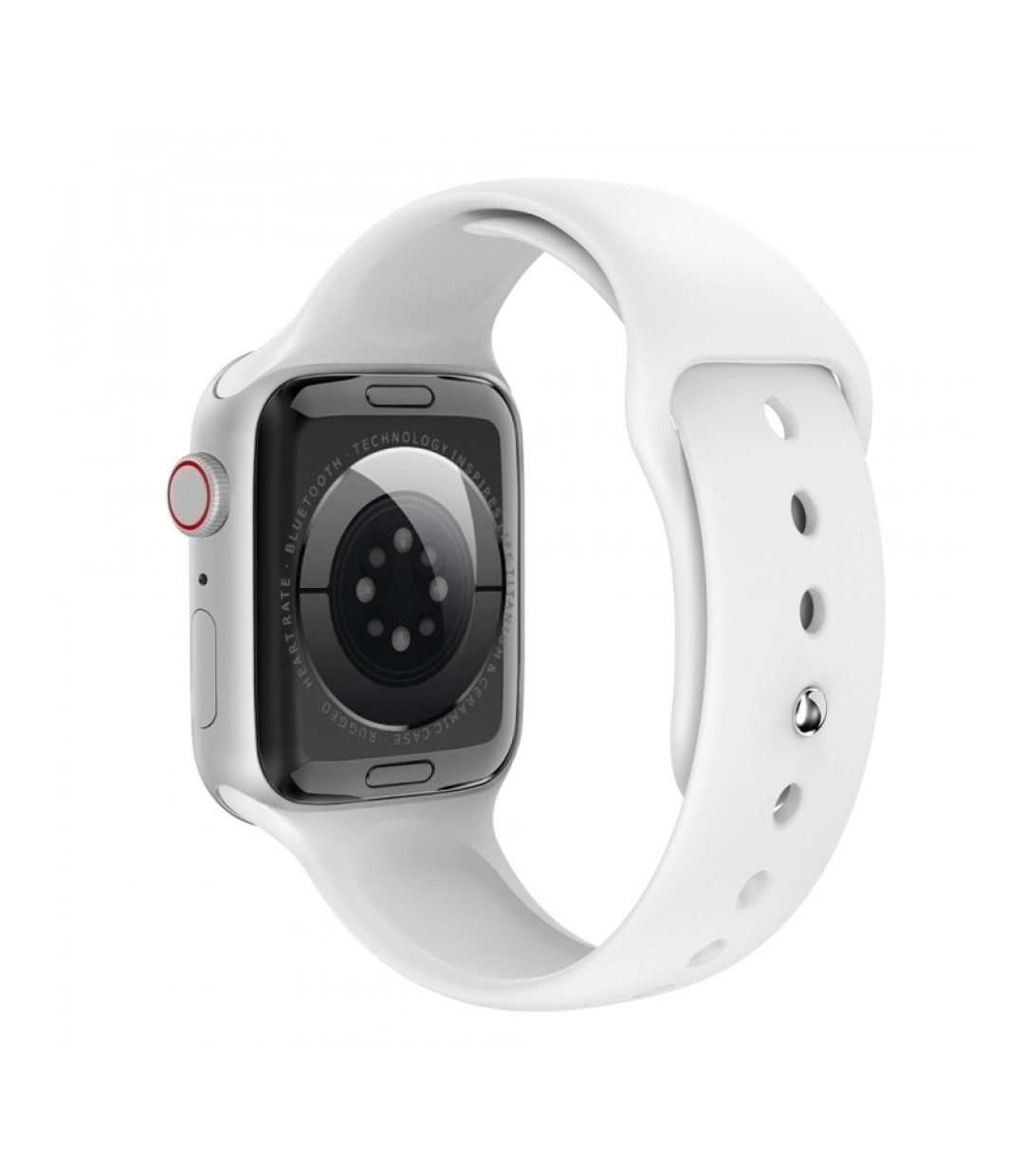 Platinet PSMART29W Smartwatch με Παλμογράφο (Λευκό)
