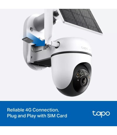 TP-LINK Tapo C615G KIT v1 IP Κάμερα Παρακολούθησης 4G Full HD+ 3MP Αδιάβροχη Μπαταρίας 