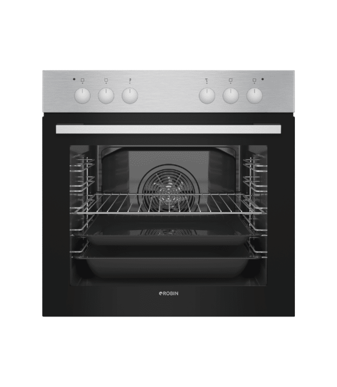 Robin Σετ Φούρνος Κάτω Πάγκου Inox GBN-46
