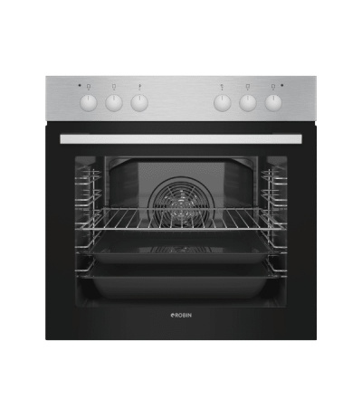Robin Σετ Φούρνος Κάτω Πάγκου Inox GBN-46