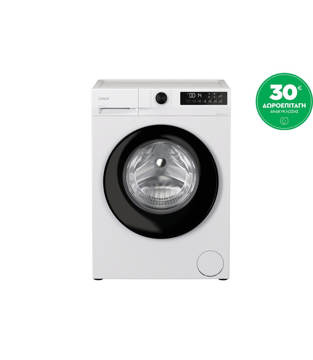 Candy ProWash 300 Πλυντήριο Ρούχων 10kg 1400 Στροφών Proactive GD 410B8-S