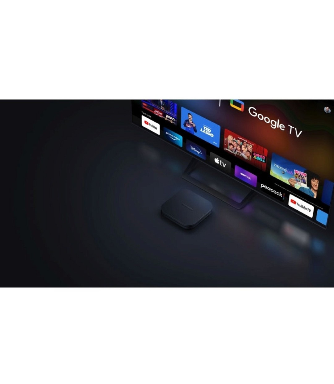 Xiaomi TV Box Mi Box S 2nd Gen 4K UHD με WiFi USB 2.0 2GB RAM και 8GB Αποθηκευτικό Χώρο με Λειτουργικό Android