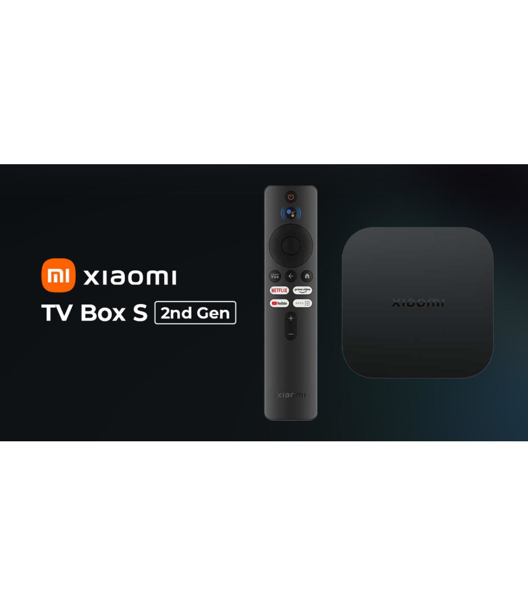 Xiaomi TV Box Mi Box S 2nd Gen 4K UHD με WiFi USB 2.0 2GB RAM και 8GB Αποθηκευτικό Χώρο με Λειτουργικό Android
