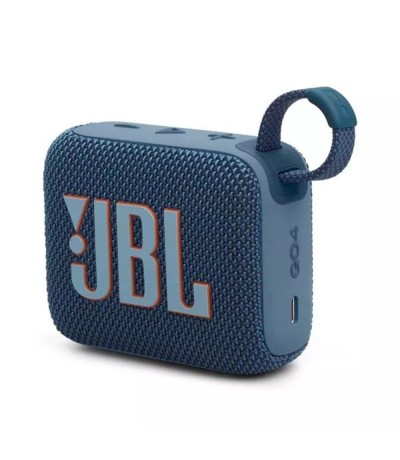 JBL Go 4 Αδιάβροχο Ηχείο Bluetooth 4.2W με Διάρκεια Μπαταρίας έως 7 ώρες Μπλε