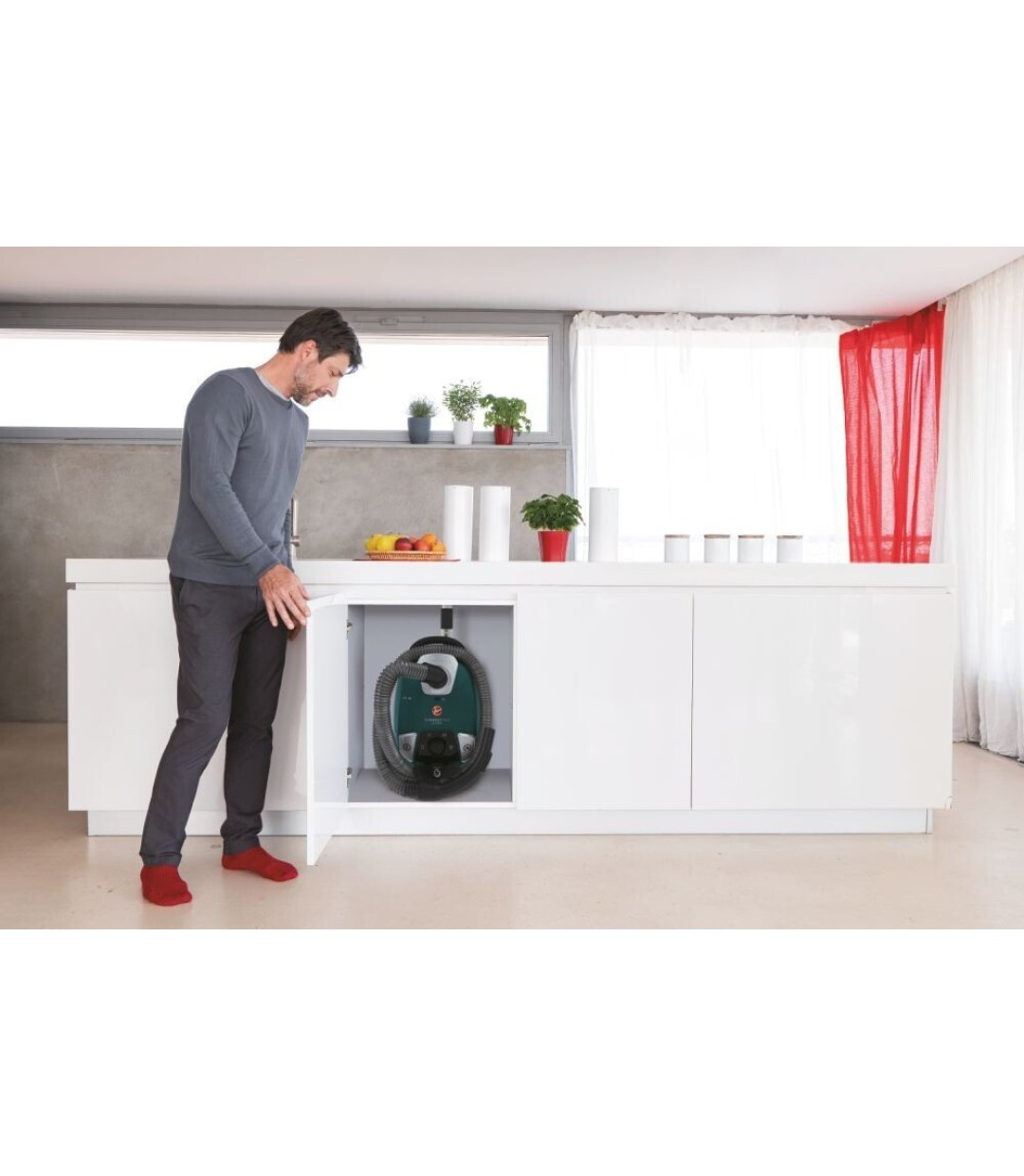 Hoover HE330ALG 011 Ηλεκτρική Σκούπα 850W με Σακούλα 3.5lt Πράσινη Hoover HE330ALG 011 Ηλεκτρική Σκούπα 850W με Σακούλα 3.5lt Πράσινη