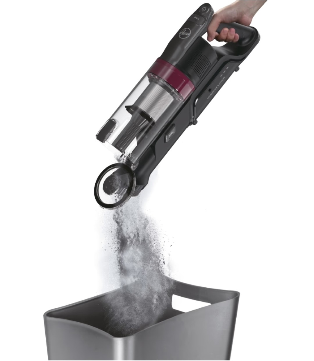 Hoover HF1P10HX 011 Επαναφορτιζόμενη Σκούπα 2 σε 1 Stick & Χειρός 14.4V Φουξ/Μαύρη