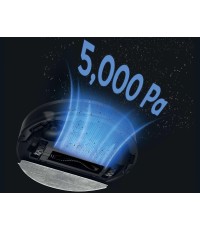 Hoover Hg250hp 011 Σκούπα Ρομπότ με Wi-Fi Μαύρη