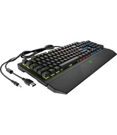 HP Pavilion 800 Gaming Μηχανικό Πληκτρολόγιο με Custom διακόπτες και Φωτιζόμενα πλήκτρα (Αγγλικό US) 0472493