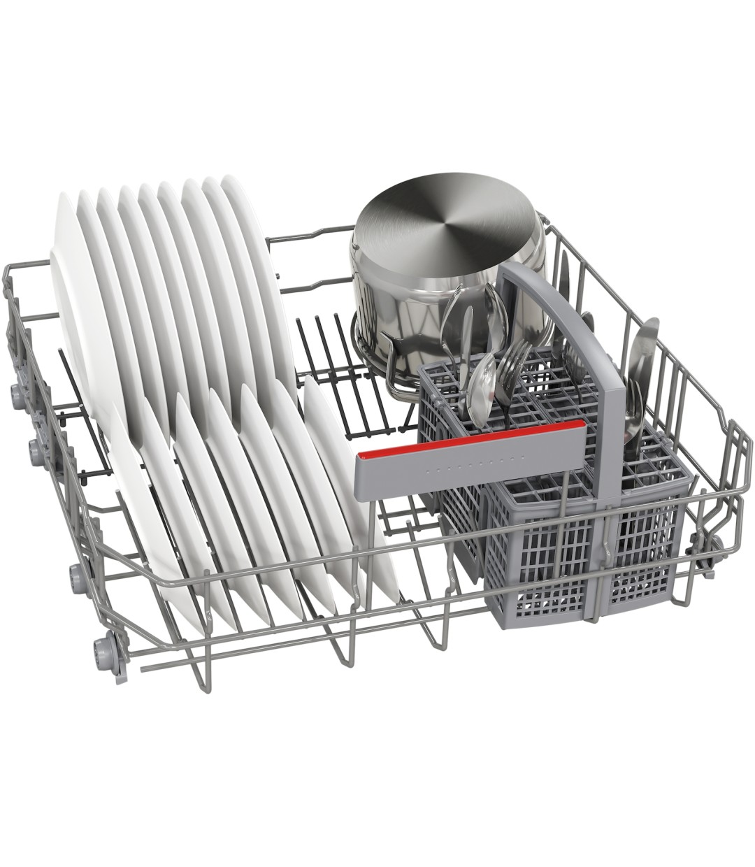 Bosch SMS4HTI 16 Ελεύθερο Πλυντήριο Πιάτων με Wi-Fi για 13 Σερβίτσια Π60xY84.5εκ. Inox