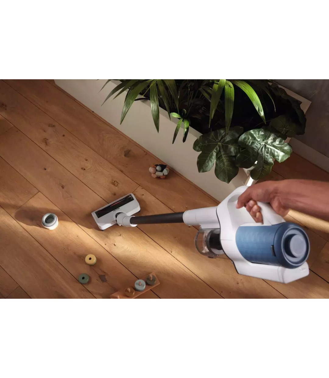 Miele Duoflex HX1 Επαναφορτιζόμενη Σκούπα Stick & Χειρός Nordic Blue