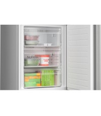 Bosch Ψυγειοκαταψύκτης 363lt Total NoFrost Υ203xΠ60xΒ66.5εκ. Inox KGN392LCF