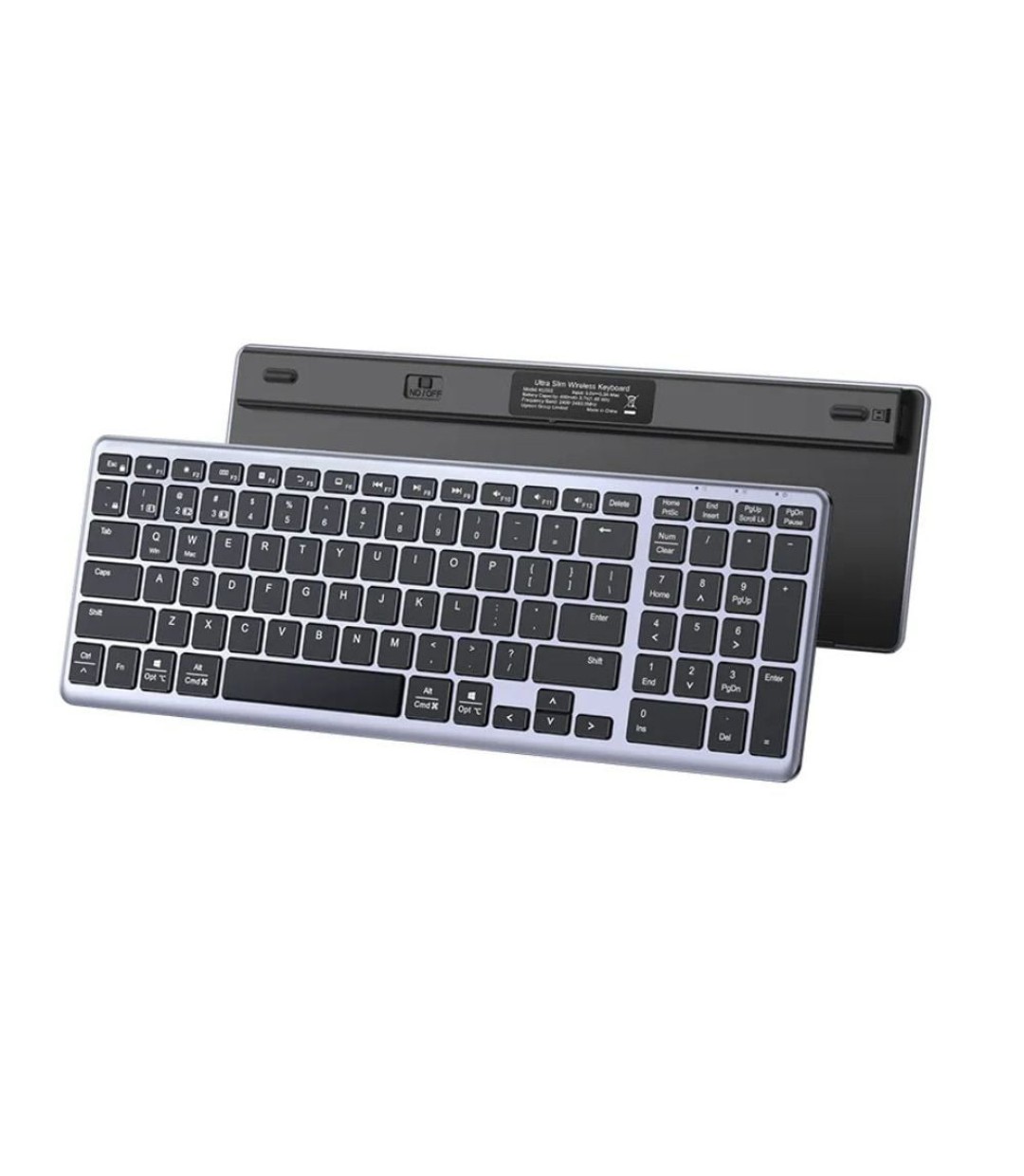 Ugreen KU005 Ασύρματο Bluetooth Πληκτρολόγιο Αγγλικό US