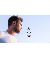 Riversong AirClip L3 In-ear Bluetooth Handsfree Ακουστικά με Θήκη Φόρτισης Μαύρα