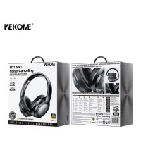 WK M11 Ασύρματα Bluetooth Over Ear Ακουστικά Μαύρα