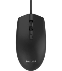 Philips SPK7204 Ενσύρματο Ποντίκι Μαύρο (M204)