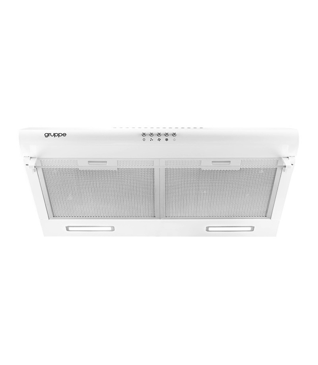 Gruppe Pratico 600 Ελεύθερος Απορροφητήρας 60cm Λευκός Κωδικός: S-3002A-A01-M32Α-600 