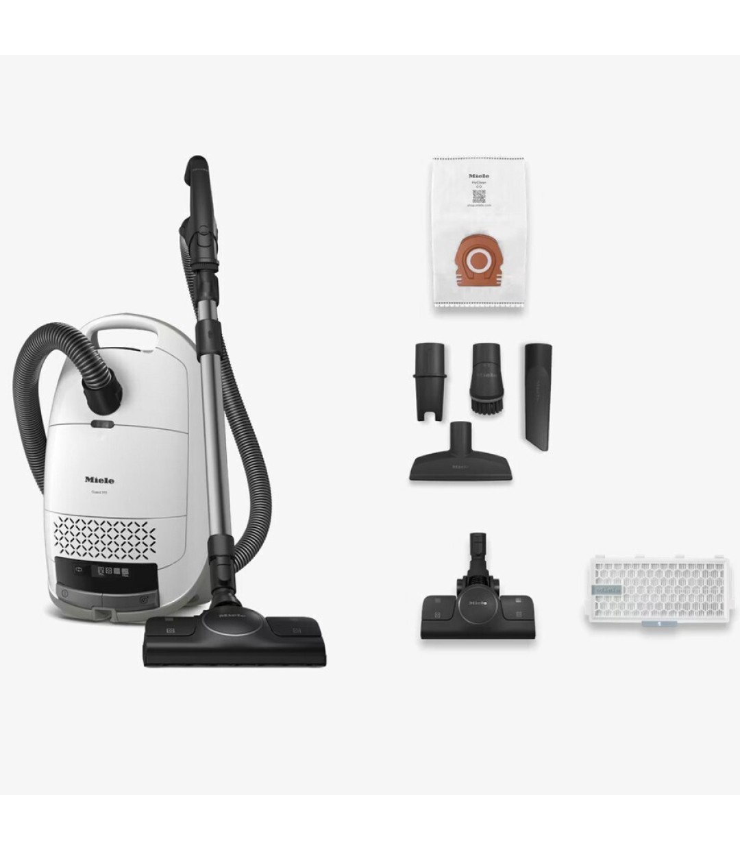 Miele Guard M1 Ηλεκτρική Σκούπα 890W με Σακούλα 4.5lt Λευκή Miele Guard M1 Ηλεκτρική Σκούπα 890W με Σακούλα 4.5lt Λευκή