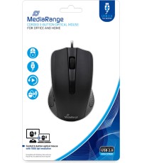 MediaRange MROS210 Ενσύρματο Ποντίκι Μαύρο MediaRange MROS210 Ενσύρματο Ποντίκι Μαύρο