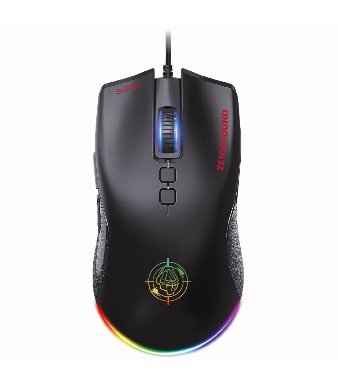 Zeroground MS-4400G SORIIN v2.0 RGB Gaming Ποντίκι 7200 DPI Μαύρο