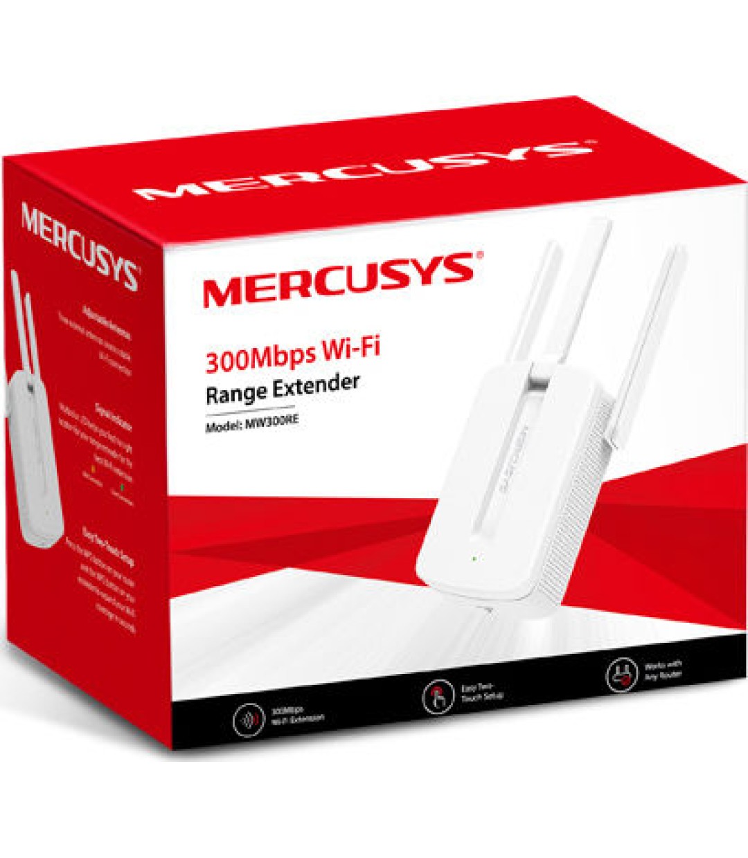 MODEM ROUTER MERCUSYS MW 3  RE 300MBPS EXTENDER MR10101