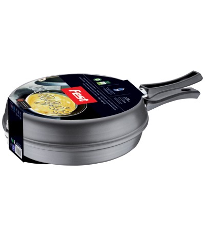 Fest Magic Διπλή Ομελετιέρα από Αλουμίνιο με Αντικολλητική Επίστρωση 26cm