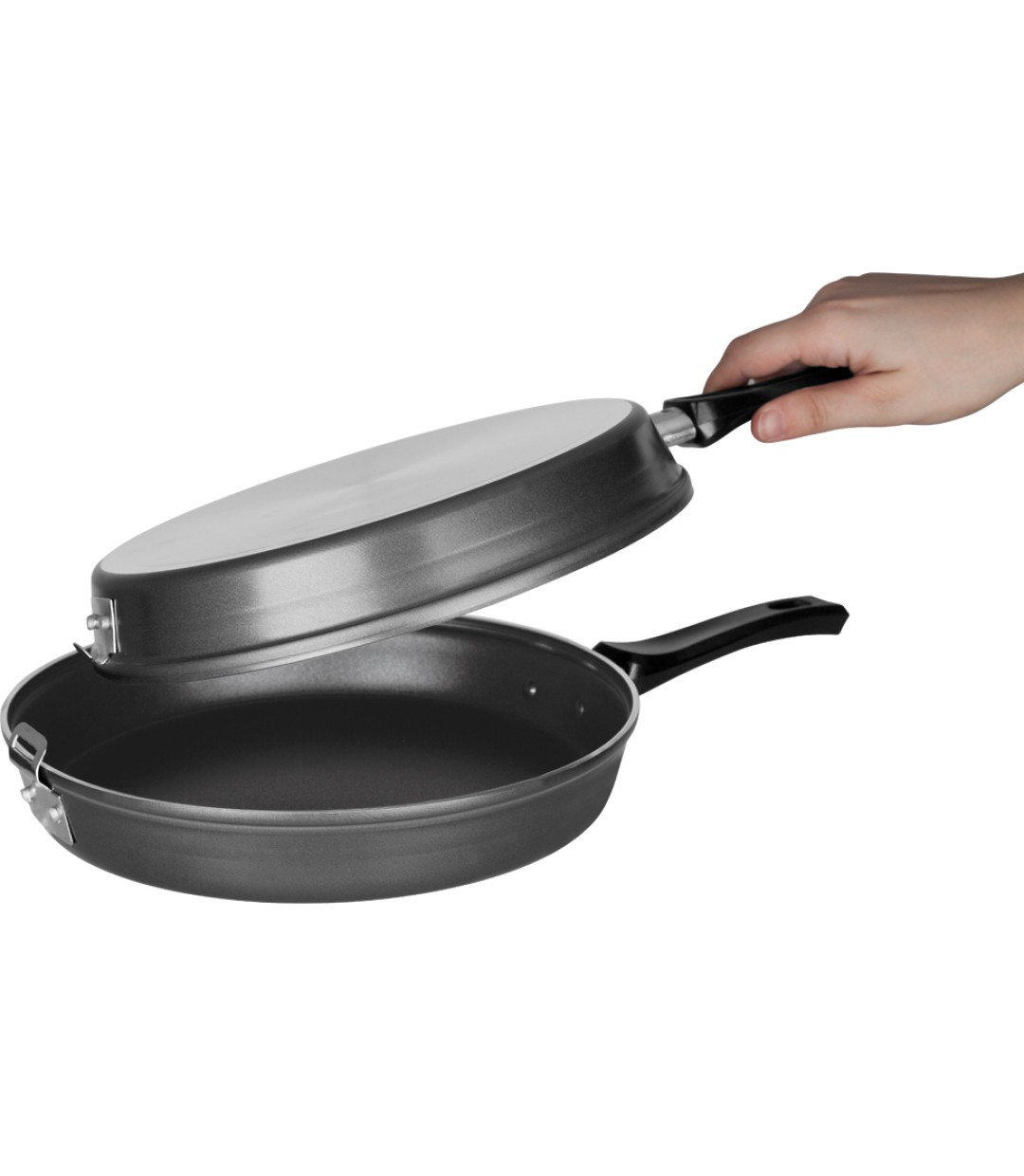 Fest Magic Διπλή Ομελετιέρα από Αλουμίνιο με Αντικολλητική Επίστρωση 26cm