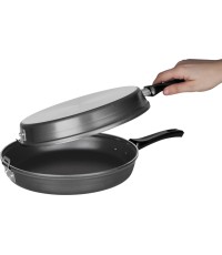 Fest Magic Διπλή Ομελετιέρα από Αλουμίνιο με Αντικολλητική Επίστρωση 26cm