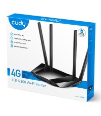 Cudy LT400 Ασύρματο 4G Mobile Router Wi‑Fi 4 με 4 Θύρες Ethernet