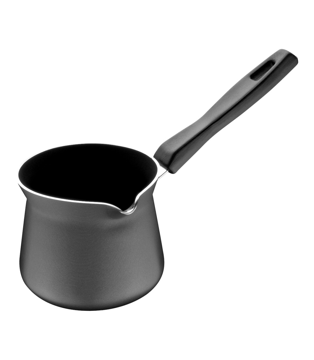 Fest Magic No7 Μπρίκι Υγραερίου από Αλουμίνιο σε Μαύρο Χρώμα Αντικολλητικό 700ml