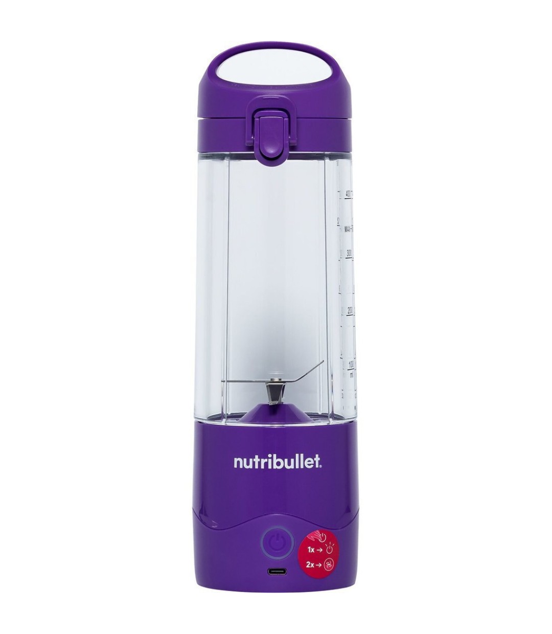 NutriBullet NBP 003 PU Μπλέντερ για Smoothies 0.475lt Μωβ