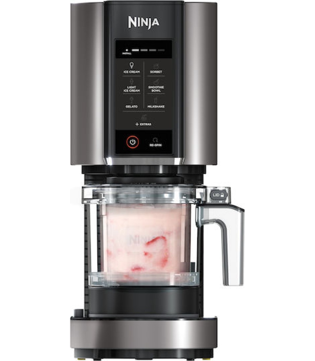 Ninja Παγωτομηχανή NC 300 EU 800 W ΜΑΥΡΗ/ΑΣΗΜΙ